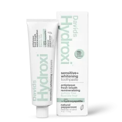 DAVIDS Sensitive+Whitening nano-hydroxyapatite premium toothpaste Peppermint