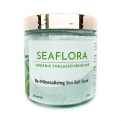 SEAFLORA Re-Mineralizing Sea Salt Soak sůl do koupele 500g