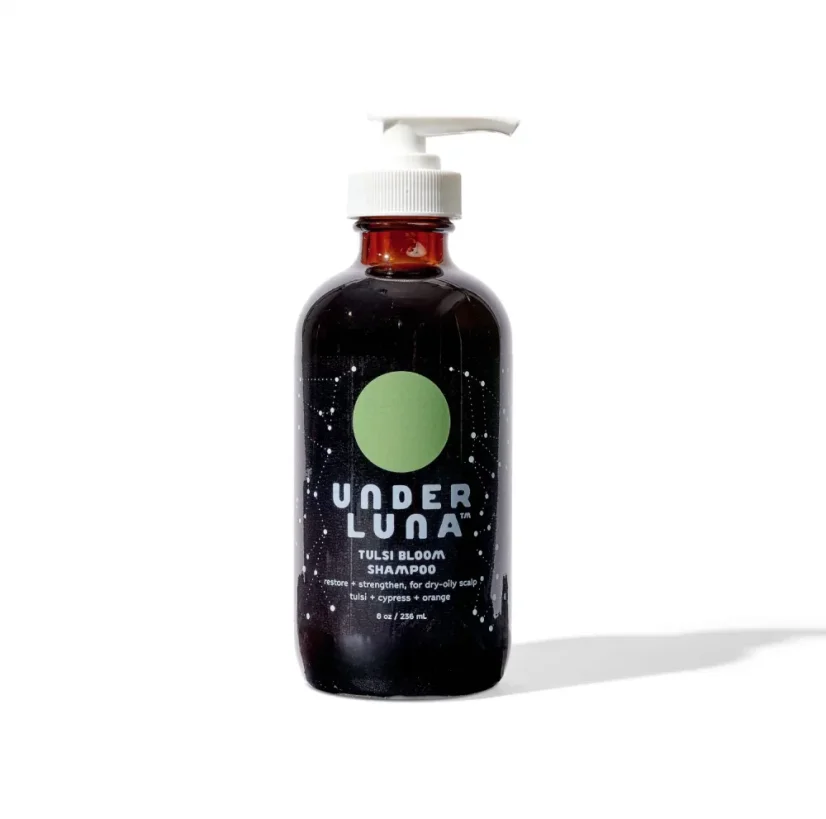 UNDER LUNA Obnovující a posilující šampon Tulsi Bloom Shampoo