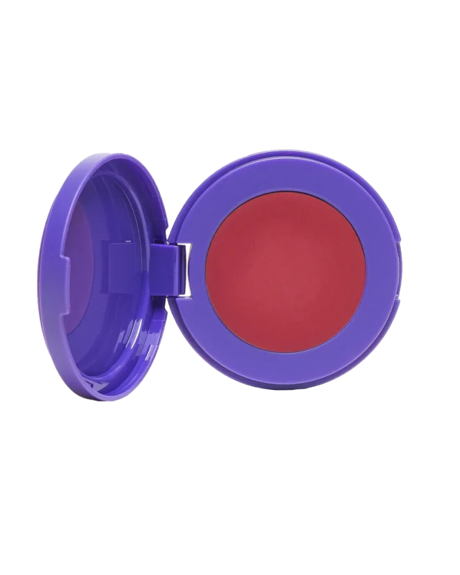 CHEEKBONE BEAUTY Courage Cream Lip and Cheek 4g - Color: Elderberry
