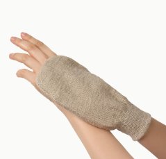 Naturae Donum Hammam Organic Linen Shower Mitt