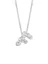 NO MORE Letter Necklace