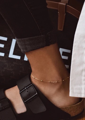 NO MORE Mini Bubble Anklet